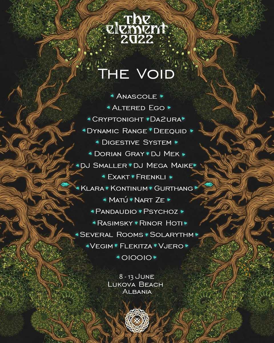 Full line-up of The Element Festival 2022